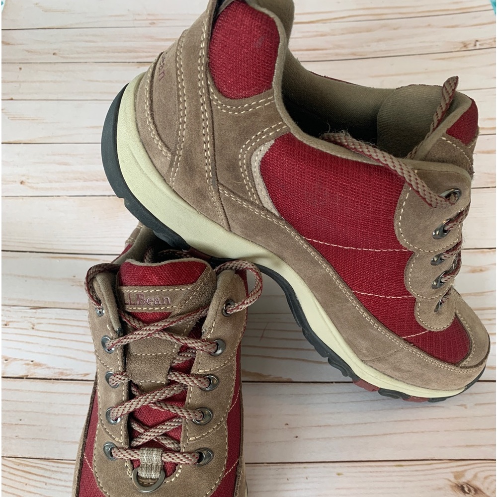 LL Bean TEK 2.5 waterproof snow sneakers, stain-resistant suede & upper
